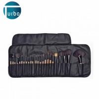 japanese Best selling lady beauty tools wholesale excellent quality24pcs portable wood handle makeup brush eye shadow brush set